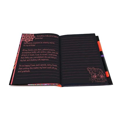 Cahier de notes de luxe noirs - Nebulous Stars