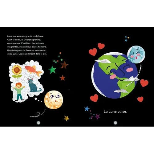 Facile à lire - Tandem - Luna la petite lune - niveau 1