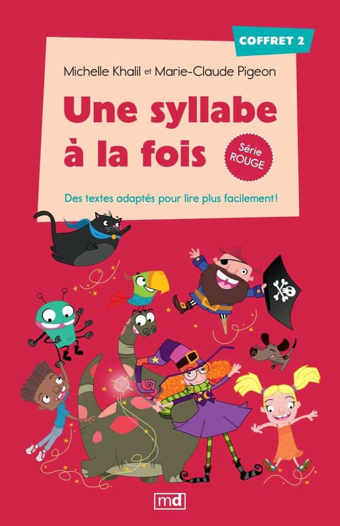 Une syllabe à la fois - Coffret 2 série rouge