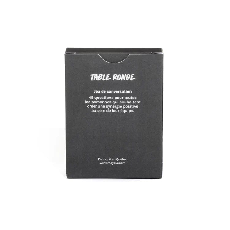 Table ronde - Team Building