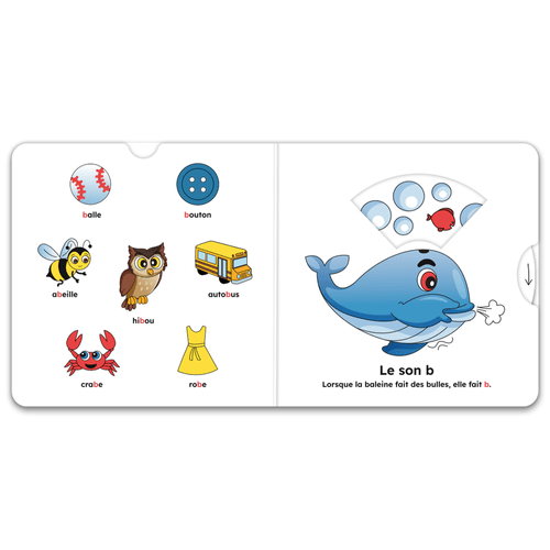 J’apprends les sons : Les consonnes et les voyelles p, b, m, a, i