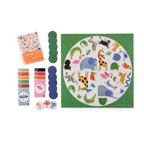 Cherche et trouve - Les toupitis