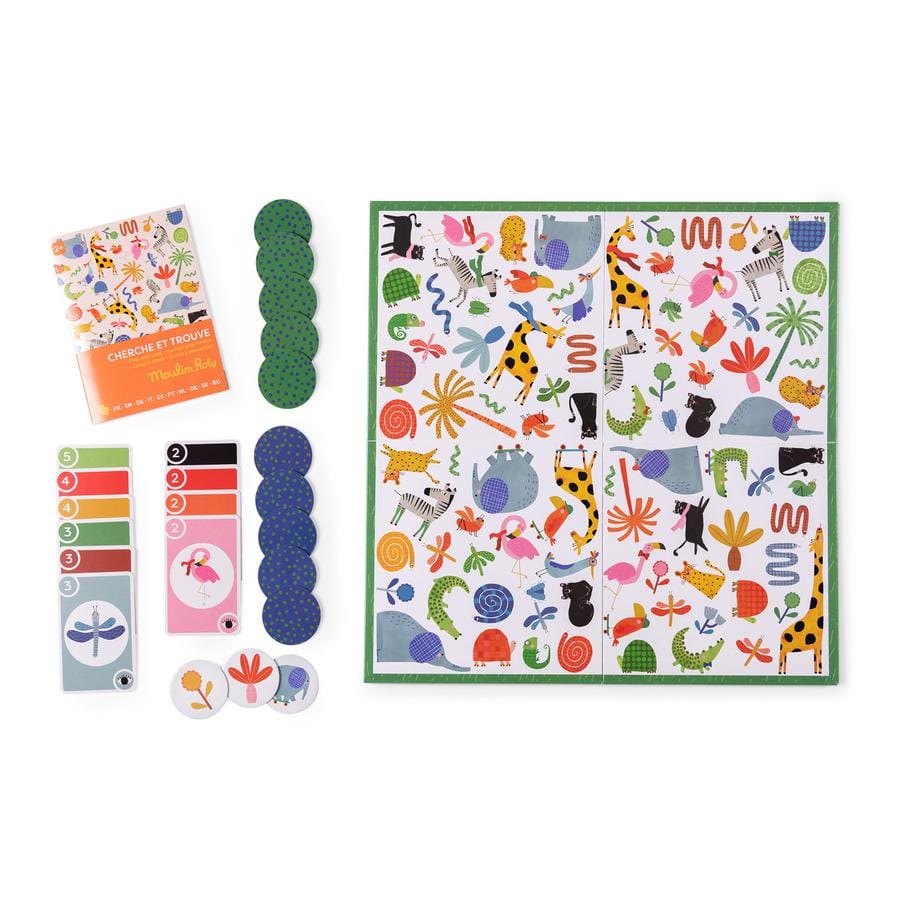 Cherche et trouve - Les toupitis