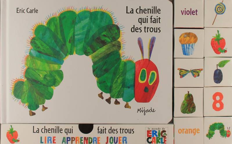 La chenille qui fait des trous - coffret