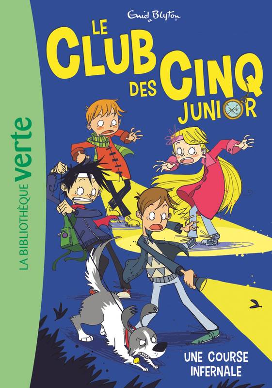 Le club des cinq junior T04 - Une course infernale