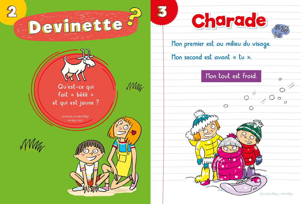 100 blagues, charades et devinettes avec Sami et Julie T02