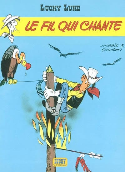 Lucky Luke T14 - Le fil qui chante