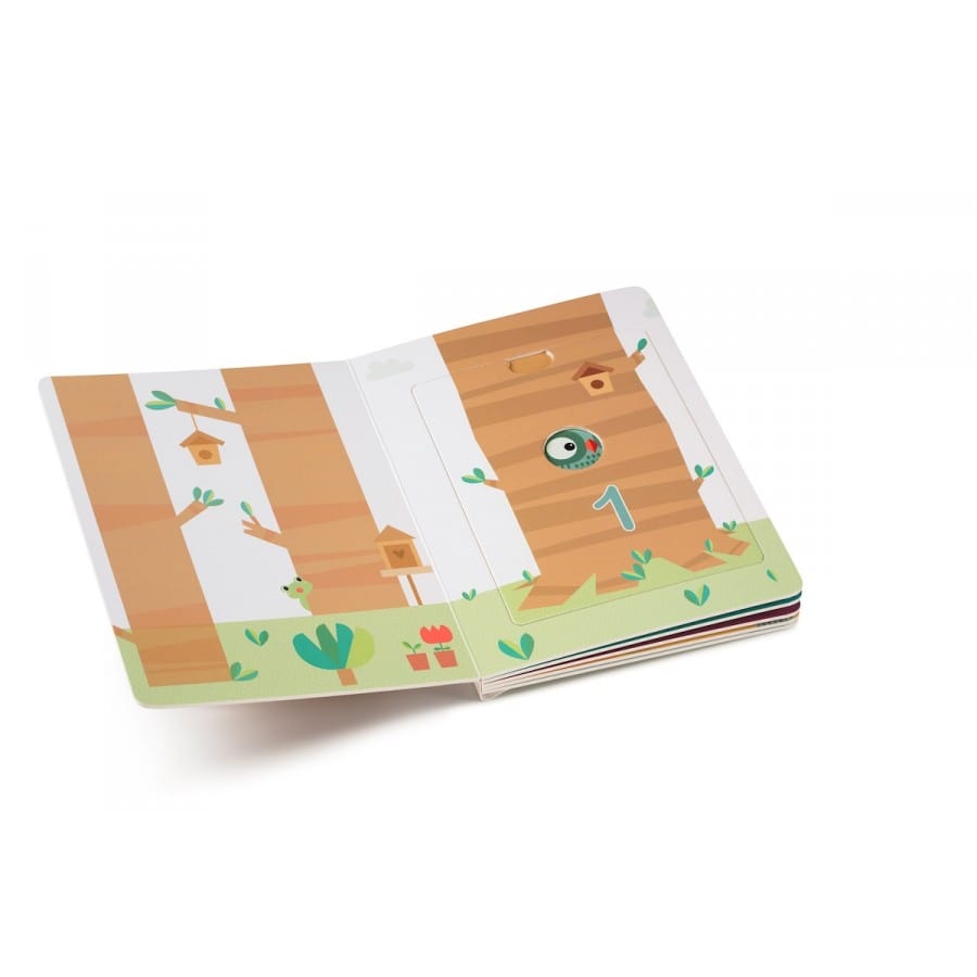 1, 2, 3 Forest - Livre puzzle pour apprendre à compter