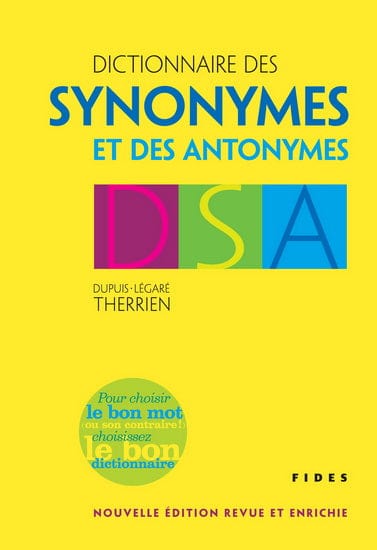 Dictionnaire des synonymes et des antonymes