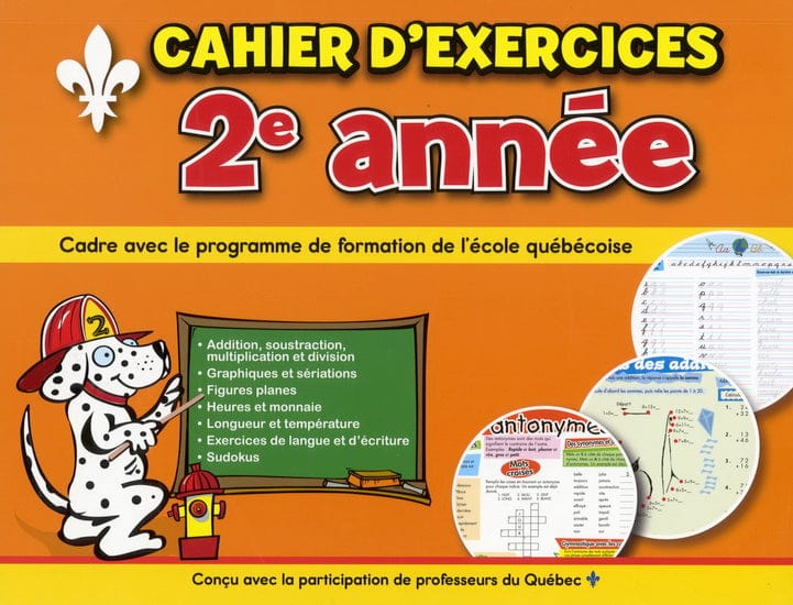 Cahier d'exercices - 2ième année