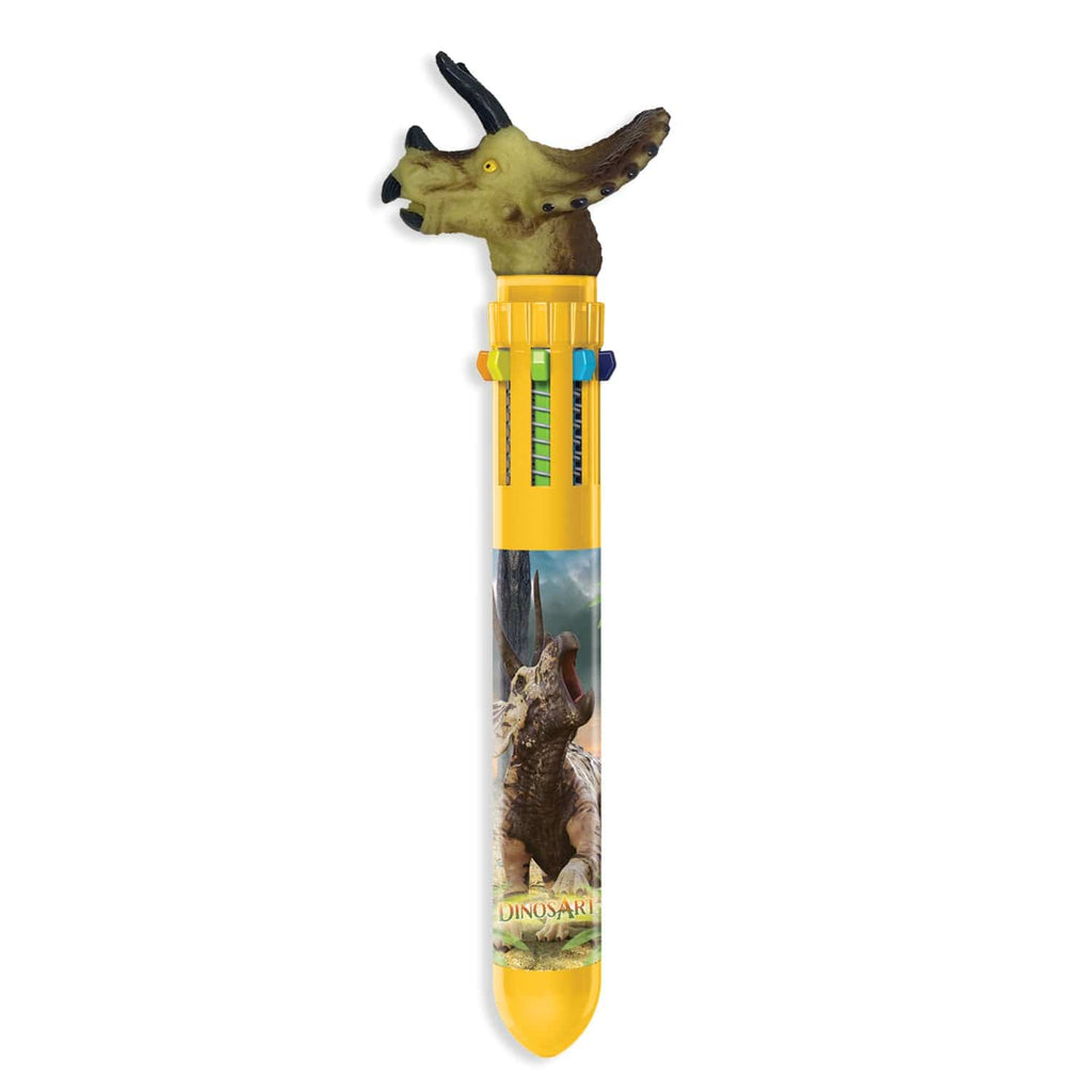 DinosArt – Stylo à billes - 10 couleurs