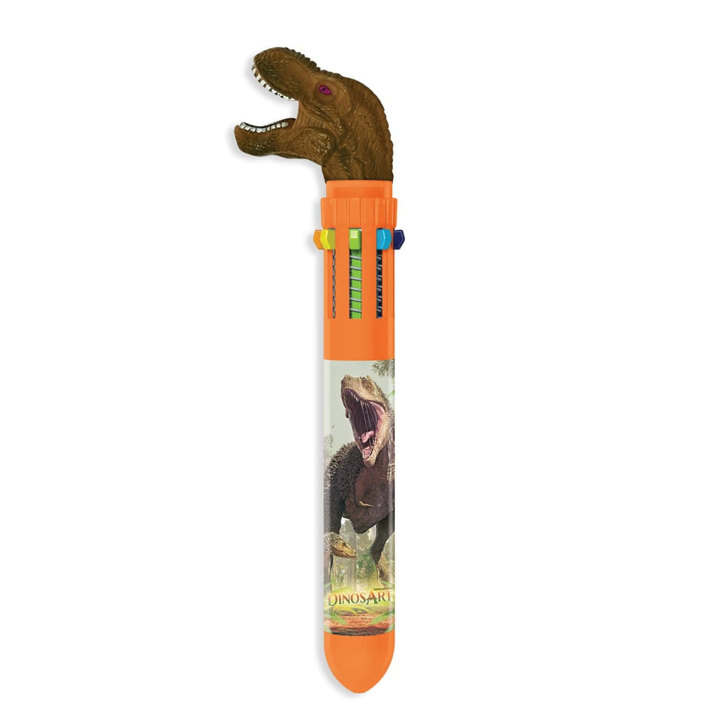 DinosArt – Stylo à billes - 10 couleurs