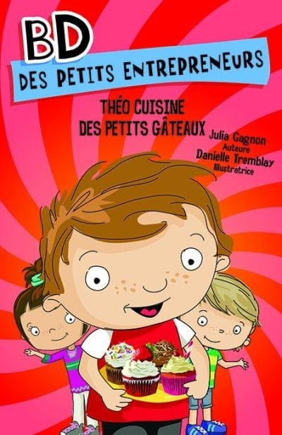 BD des petits entrepreneurs - Théo cuisine des petits gâteaux