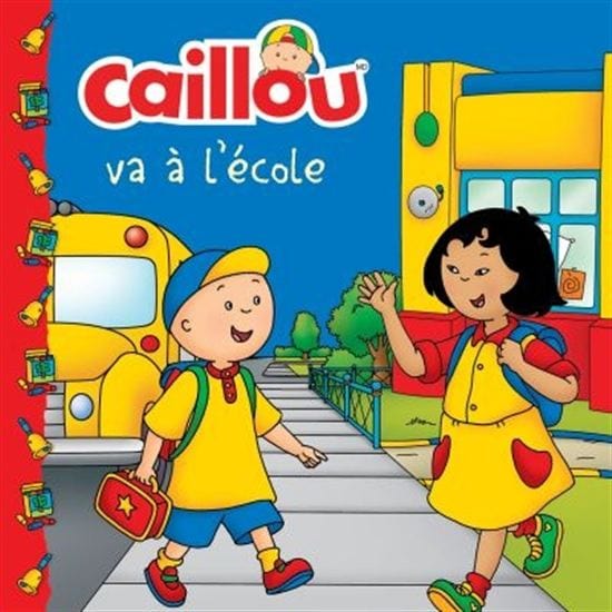 Caillou va à l’école