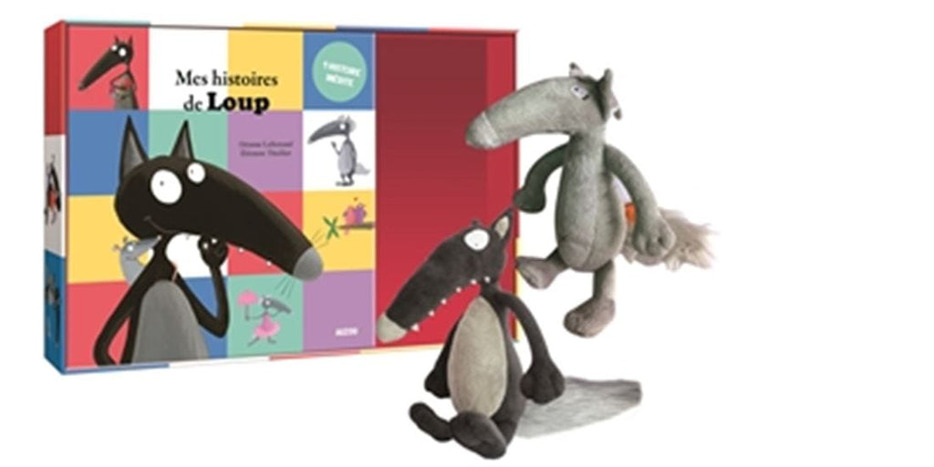 Mon coffret deux peluches Loup