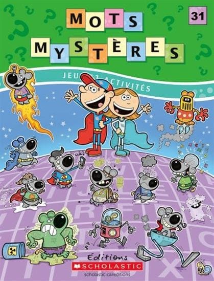 Mots mystères: Jeux et activités N31