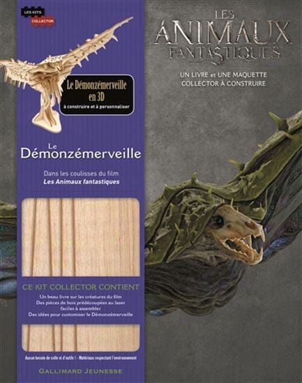 Les animaux fantastiques - Le démonzémerveille - livre et maquette