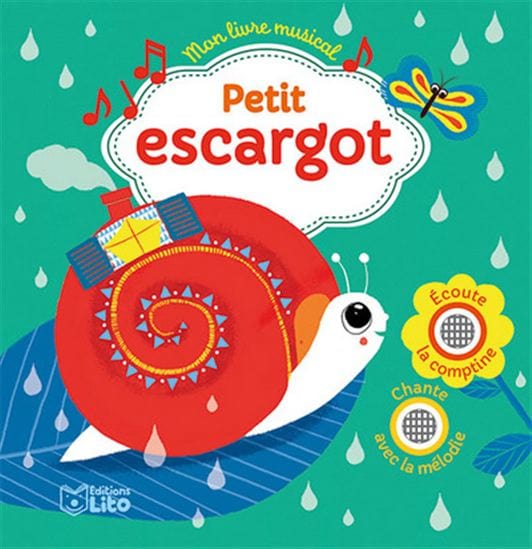 Mon livre musical - Petit escargot