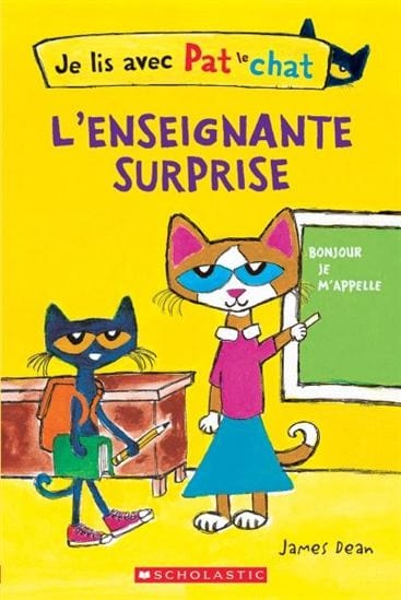 Je lis avec Pat le Chat - L'enseignante surprise