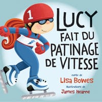 Lucy fait du patinage de vitesse