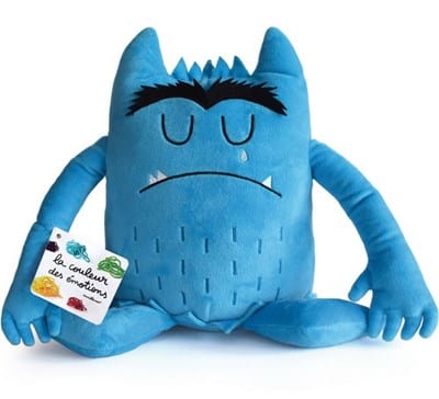 La couleur des émotions - La tristesse (Peluche bleue)