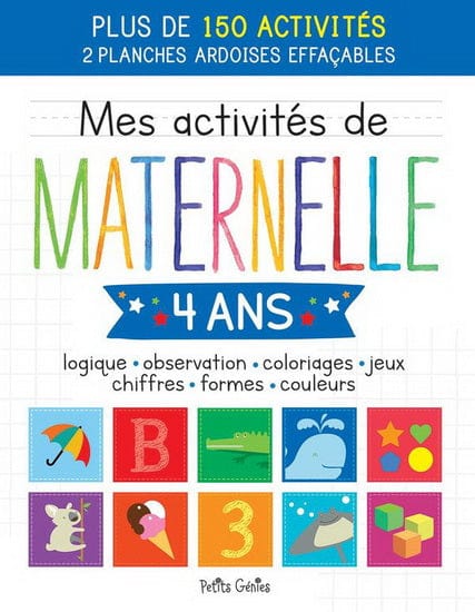 Mes activités de Maternelle - 4 ans