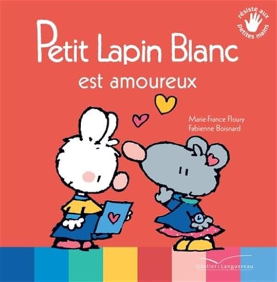 Petit lapin blanc est amoureux