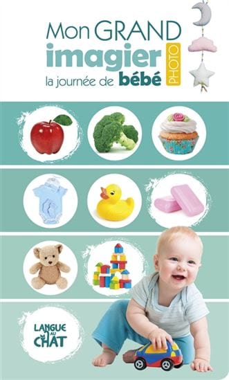 Mon grand imagier: La Journée de bébé
