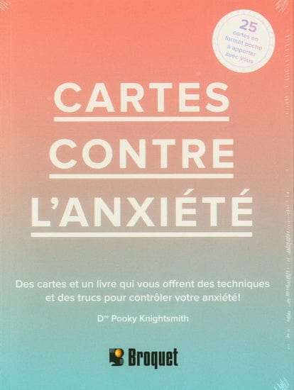 Cartes contre l'anxiété