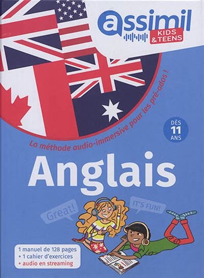Anglais - la méthode audio-immersive pour les pré-ados dès 11 ans ( coffret )