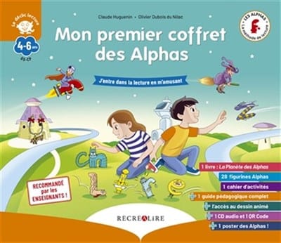 Mon premier coffret des alphas : j'entre dans la lecture en m'amusant
