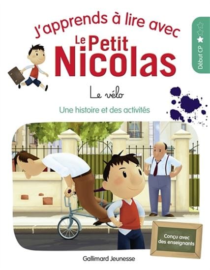 J'apprends a lire avec le Petit Nicolas - Le Vélo