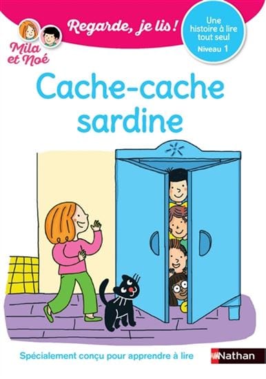 Regarde, je lis ! - Niveau 1 - Cache-cache sardine