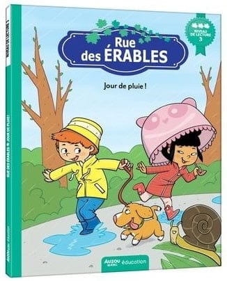 Rue des Érables - Jour de pluie ! (niveau 3)