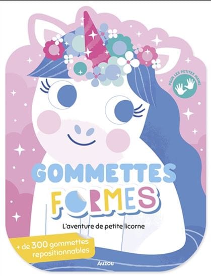 Gommettes Formes : L'Aventure de petite licorne