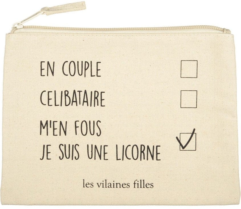 Pochette - Je suis une licorne