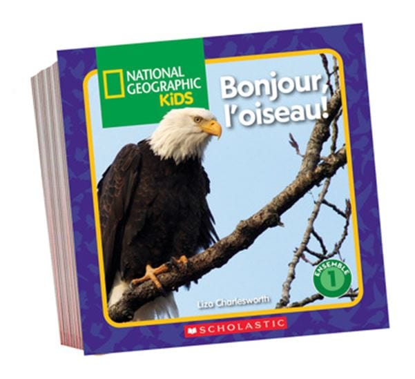 National geographic kids : ensemble de lecture 1 - Coffret 10 livres