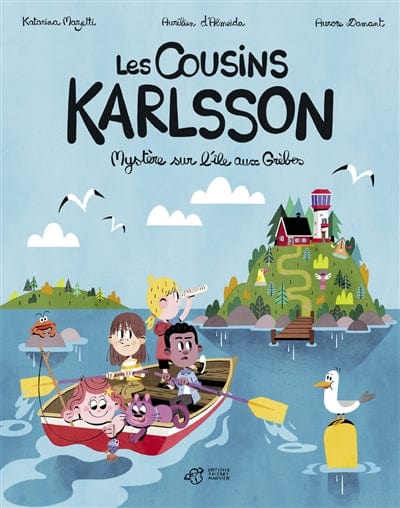 Les cousins Karlsson T01 (BD) - Mystères sur l'île aux Grèbes