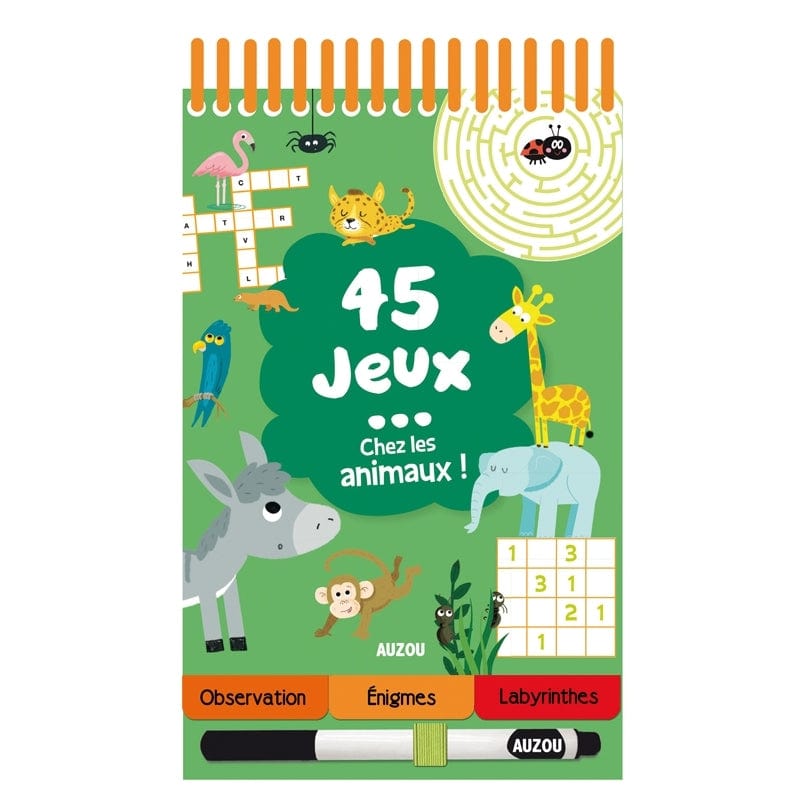 45 jeux ... chez les animaux!