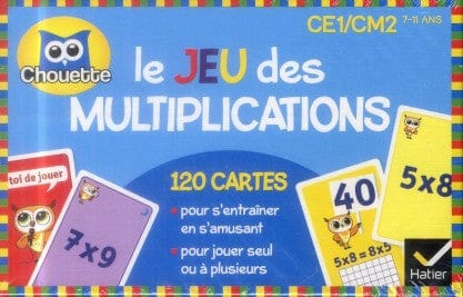 Chouette - le jeu des multiplications