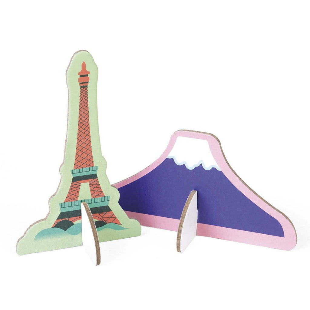 Puzzle éducatif - Les curiosités du monde