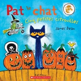 Pat le chat - Cinq petites citrouilles