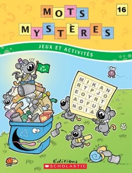 Mots mystères: Jeux et activités N16