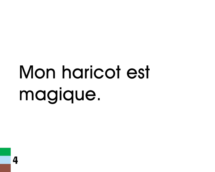 Éveil aux contes - Mon haricot magique