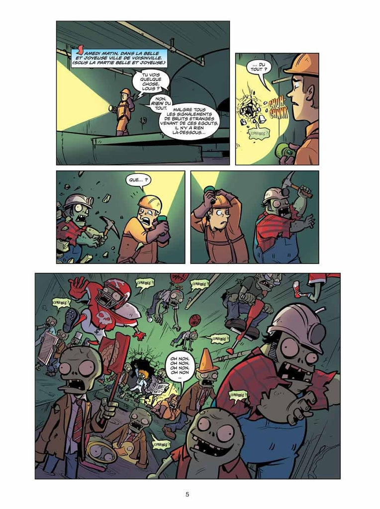 Plants vs Zombies T01 - À l'attaque !