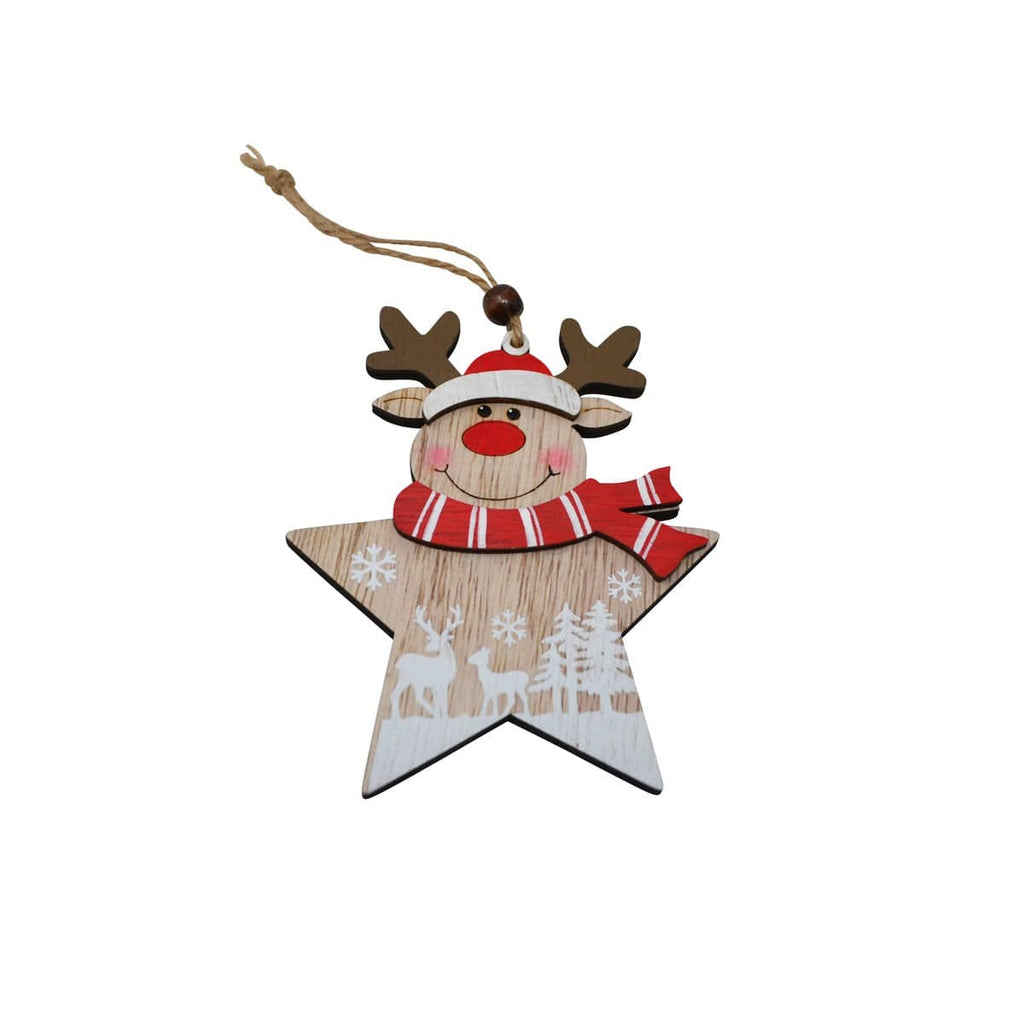Décoration Sapin - Renne au nez rouge
