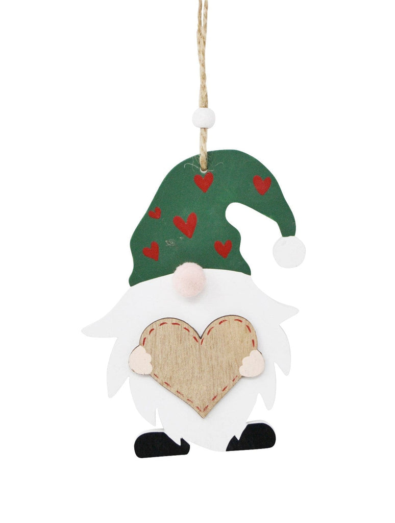 Décoration Sapin - Père Noël bonnet vert