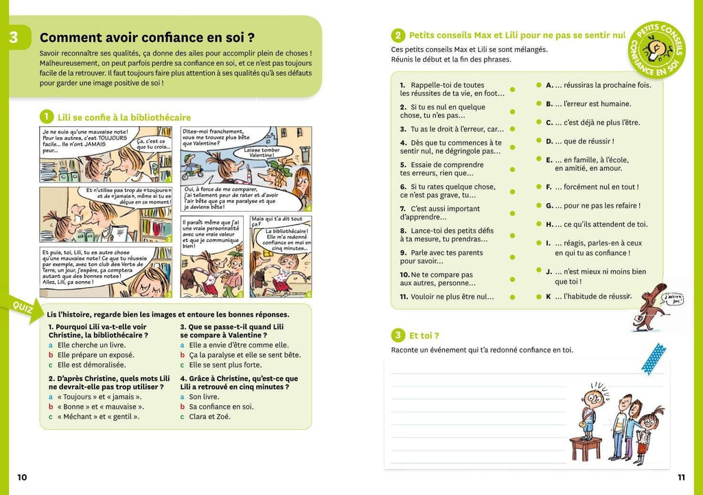 Cahier d'activités - Max et Lili - Vivre Ensemble