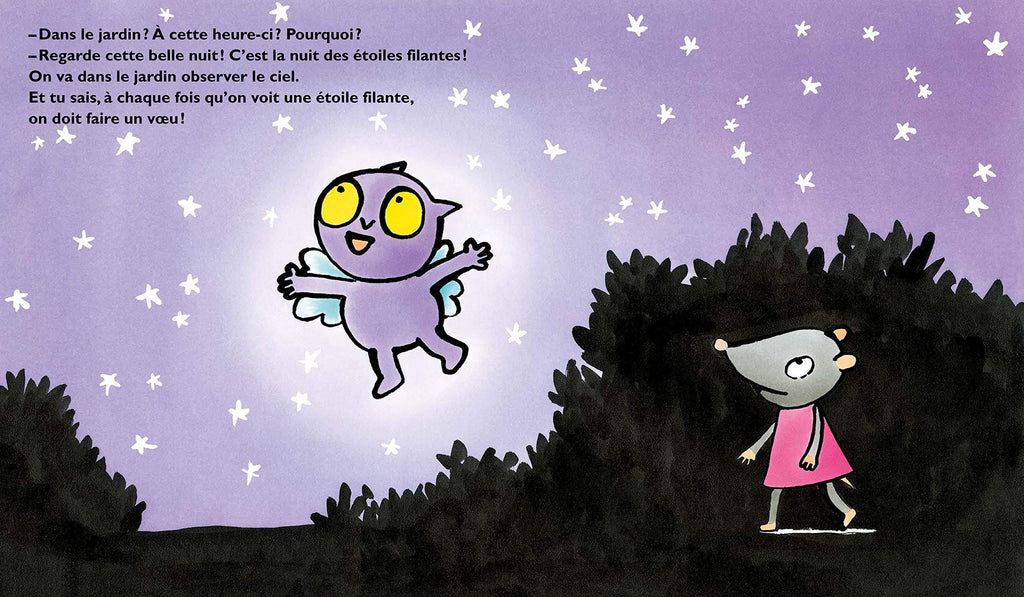 Croque-bisous et les étoiles filantes
