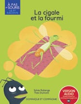 À pas de souris - Lis et raconte - La cigale et la fourmi
